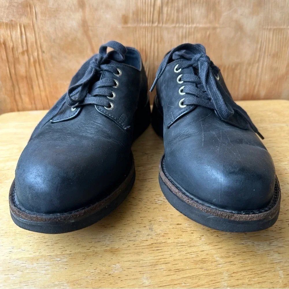 Broken Homme Michael Oxford Black leather Shoe